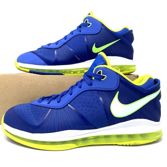 Nike Lebron 8 V2 Low Sprite 2011 456849-401 Men Size 11 EUC - Picture 1 of 8